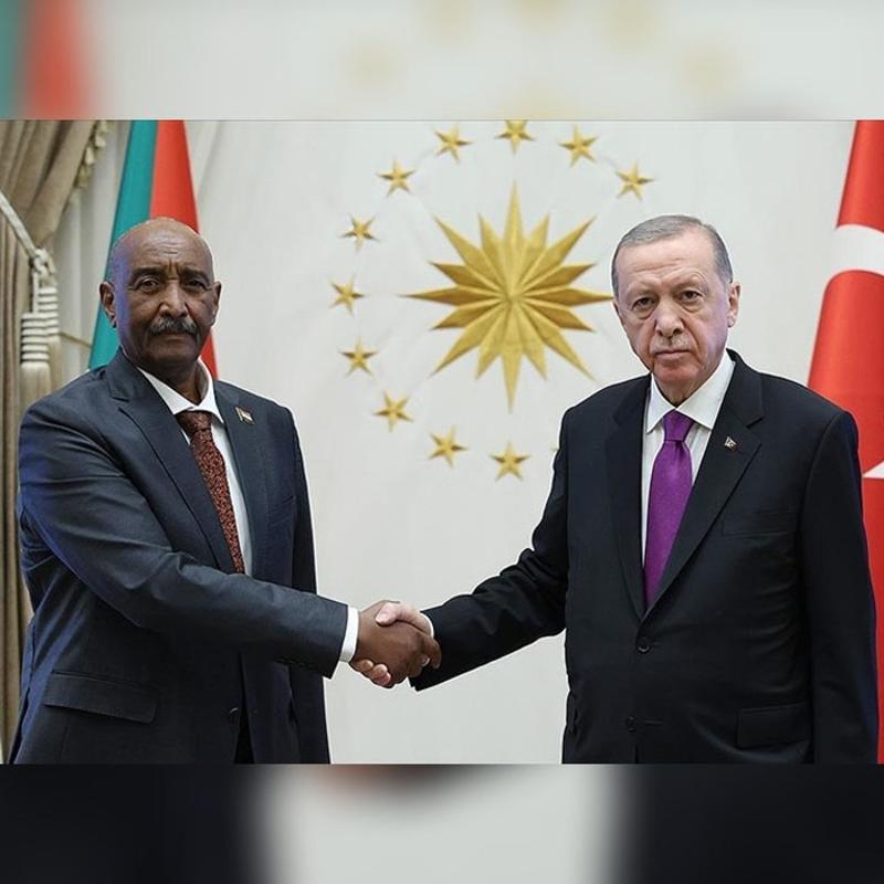 Ba�kan Erdo�an Sudan Egemenlik Konseyi Ba�kan� Burhan ile telefonda g�r��t�