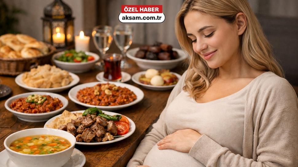 Oru� tutan hamileler iftarda ve sahurda ne yemeli? Hafif ba�lang��, y�ksek protein �art