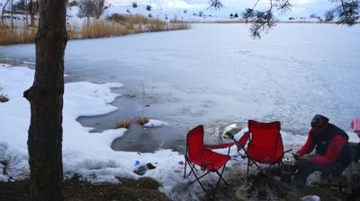 Dondurucu so�uk etkisi! S�cakl�k -7'yi g�rd�