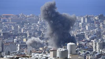 �srail'den L�bnan'da �HA'l� sald�r�: 2 �l�