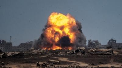 Katil �srail ate�kesi bozdu! �ok say�da b�lgeye bomba ya��yor