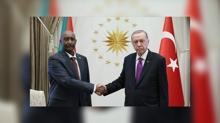 Ba�kan Erdo�an Sudan Egemenlik Konseyi Ba�kan� Burhan ile telefonda g�r��t�