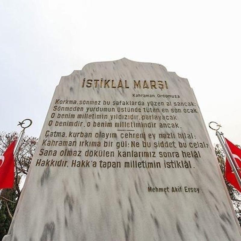 �stiklal Mar��'n�n kabul� Meclis tutanaklar�nda