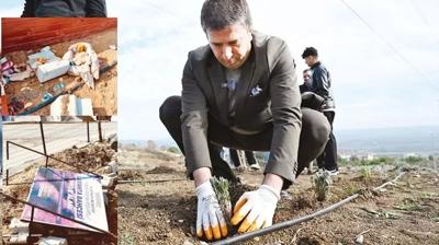 CHP'li ba�kan�n lavanta �ovu soldu