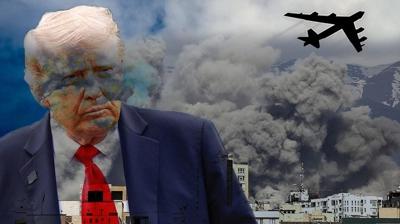 �ran'a dev sald�r� haz�rl���! Trump'tan sinsi plan: ABD'nin stratejik bombard�man u�aklar� b�lgeye getirildi