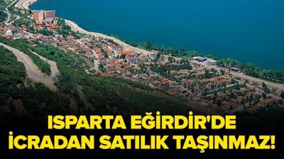 Isparta E�irdir'de 2.343 metrekare icradan sat�l�k ta��nmaz!