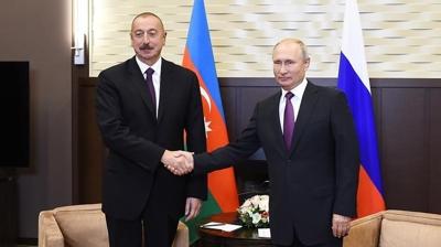 Putin'den Aliyev'e te�ekk�r telefonu
