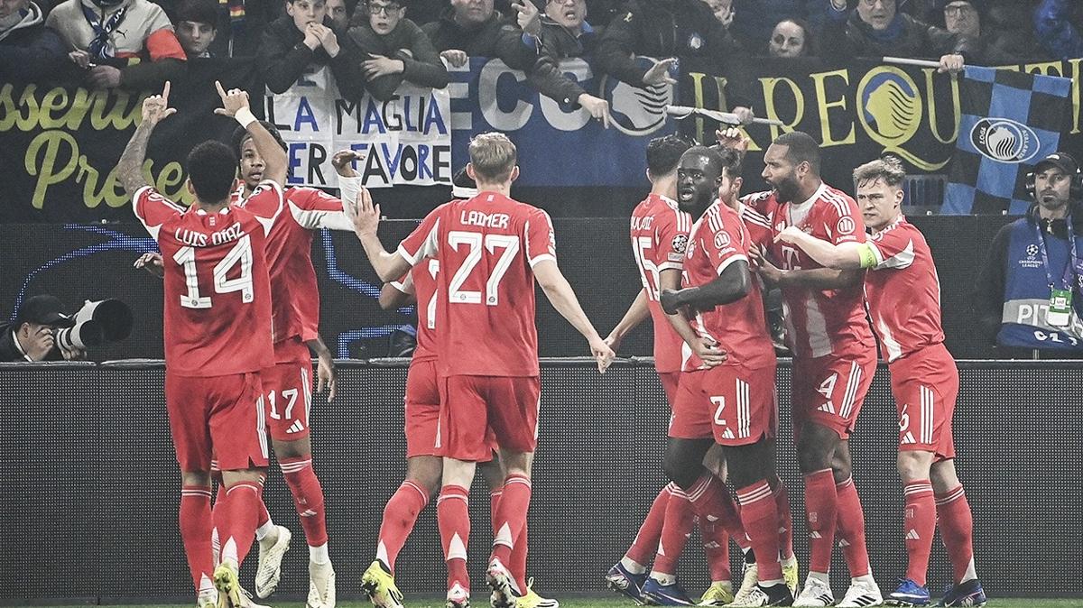bayern m�nih atalanta �ampiyonlar ligi foto�raflar� resimleri