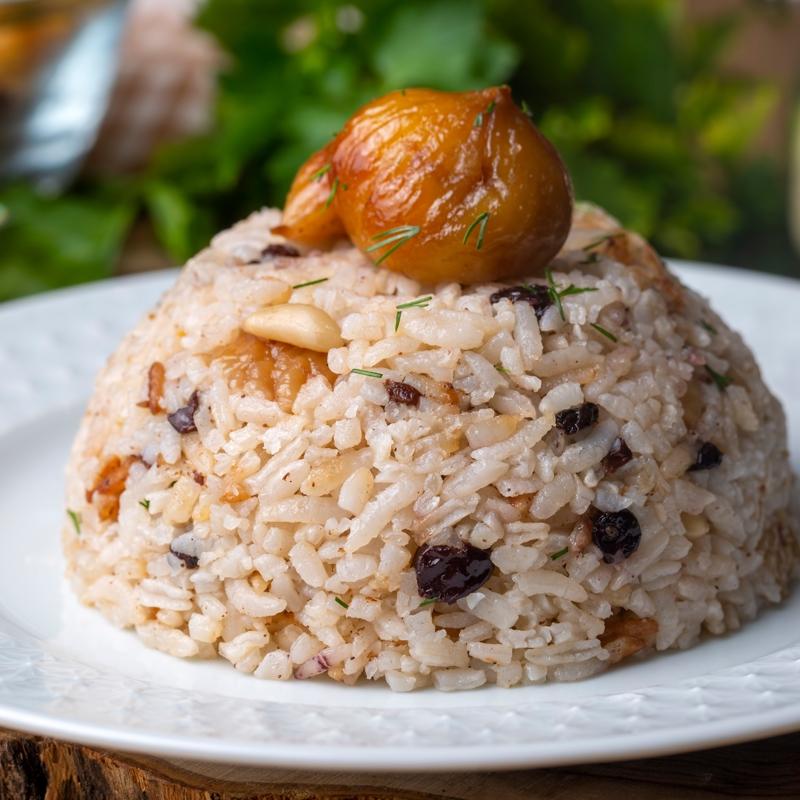 F�st�kl� pilav tarifi! Lezzeti iz b�rak�yor