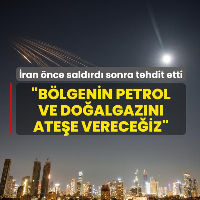 �ran �nce sald�rd� sonra tehdit etti: B�lgenin petrol ve do�algaz�n� ate�e verece�iz