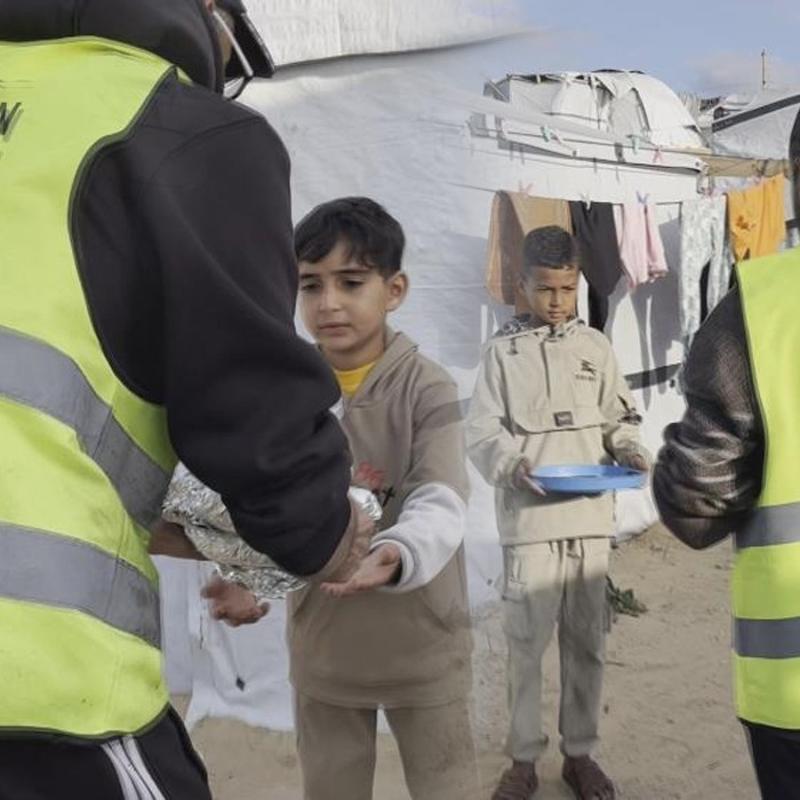 ��yi ki vars�n T�rkiye�... Gazzeli �ocuklardan y�rekleri �s�tan te�ekk�r