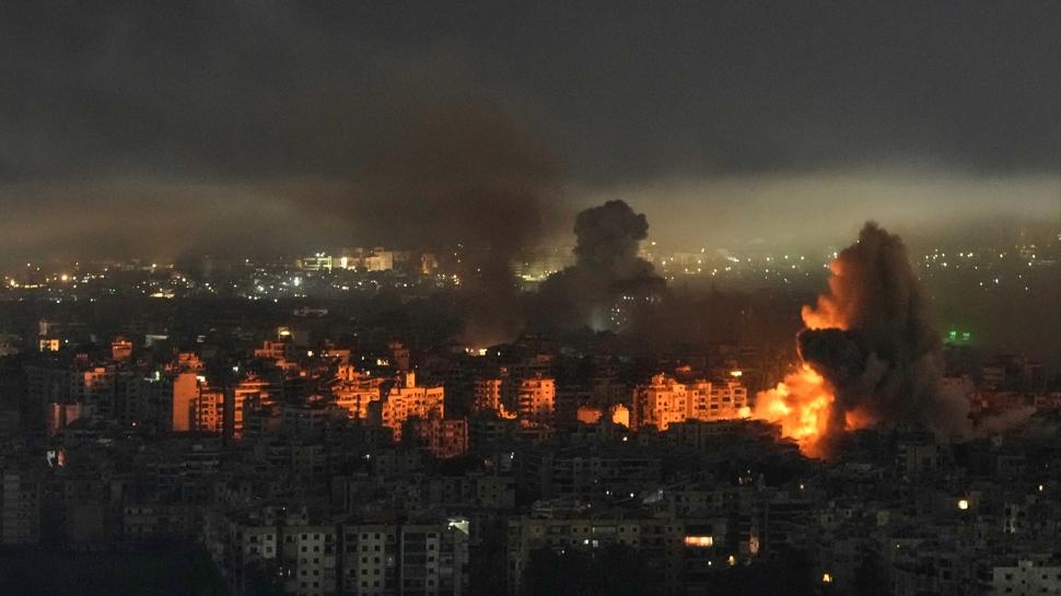 Soyk�r�mc� �srail'den L�bnan'a sald�r�... �ok say�da �l� ve yaral� var