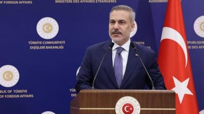 Bakan Fidan'dan �ran uyar�s�: �� sava� planlar�na kar��y�z