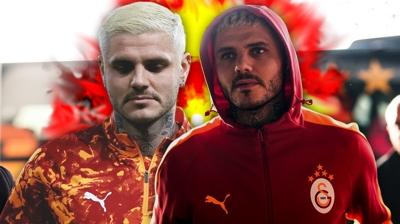 Mauro Icardi tepkisi! Galatasaray'da yer yerinden oynad�