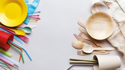 Plastik �atal, tabak ve pipet yasaklan�yor