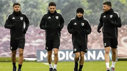 Erzurumspor FK'da Hatayspor mesaisi ba�lad�