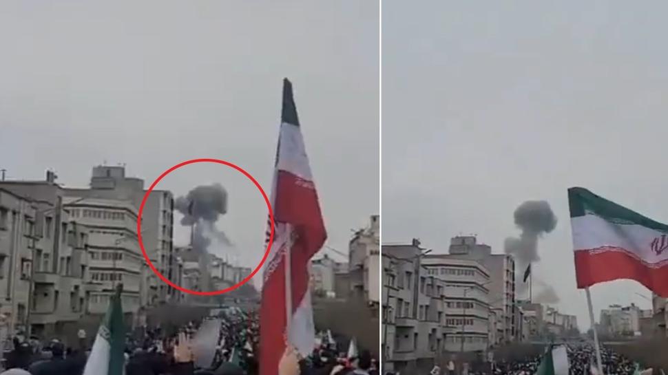 �srail sivilleri hedef ald�! �ran'daki miting alan� yak�nda patlama