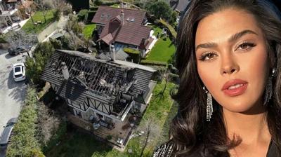 Asl�han Karalar yang�n nedenini a��klad�! Evi alevlere teslim olmu�tu...