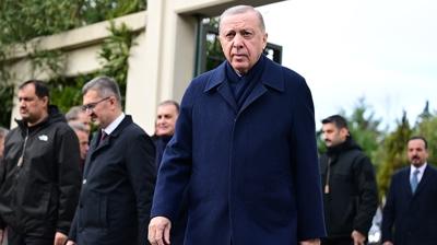 Ba�kan Erdo�an cuma namaz�n� Fatih'te k�ld�