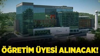 �stanbul Atlas �niversitesi ��retim �yesi alacak!