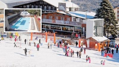 Karda ve termalde bayram hareketlili�i