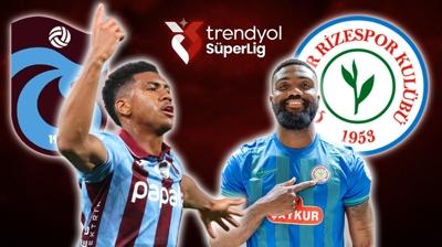 Trabzonspor-Çaykur Rizespor maçı saat kaçta, hangi kanalda? Süper Lig TS maçı ne zaman?