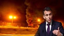 Fransa'n�n askeri �ss� vuruldu: �l� ve yaral�lar var! Macron'dan sert ��k��