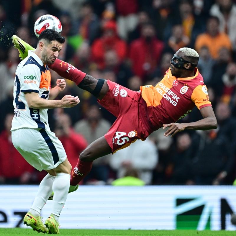 Galatasaray'�n y�ld�z� Victor Osimhen'den dikkat �eken istatistik!
