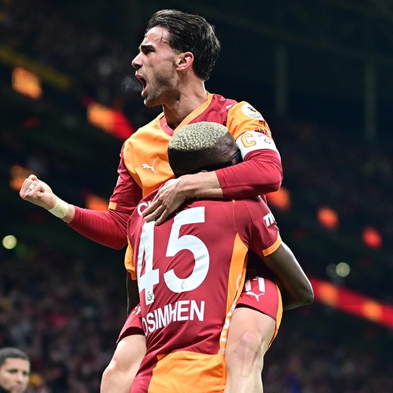 MA� SONUCU: Galatasaray 3-0 Ba�ak�ehir