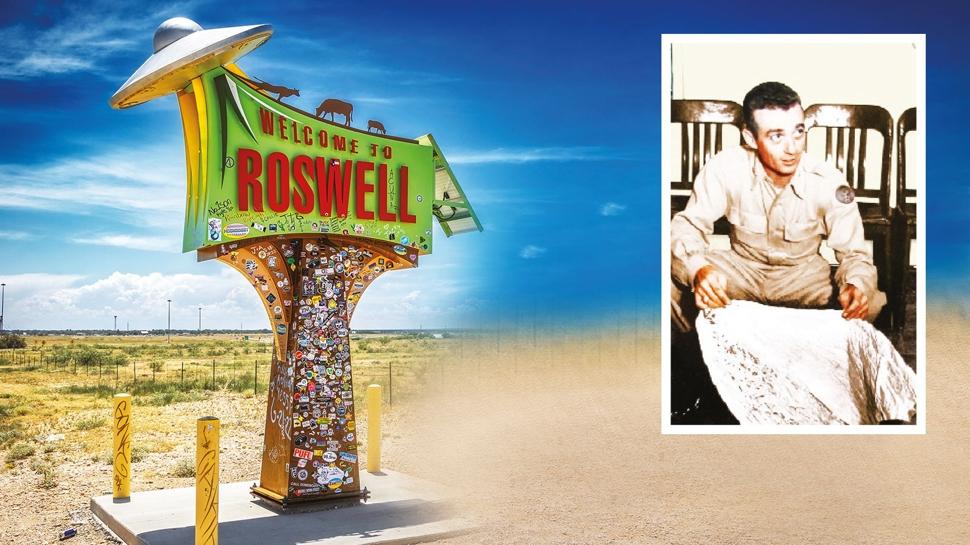 Roswell'e d��en cisim UFO'ydu