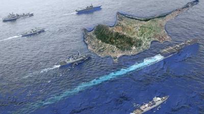 Do�u Akdeniz'e dev sevkiyat: 7 �lkeden Rum Y�netimi'ne askeri y���nak