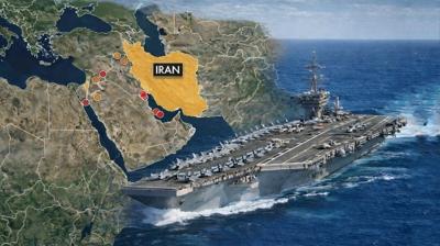 Sava��n seyrini de�i�tirecek misilleme: �ran ABD'nin y�zen kalesini vurdu! 