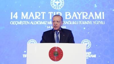 T�rkiye, sa�l�kta yeni sayfa a�t�! Ba�kan Erdo�an: Buralara b��ak paras� zulm�nden geldik