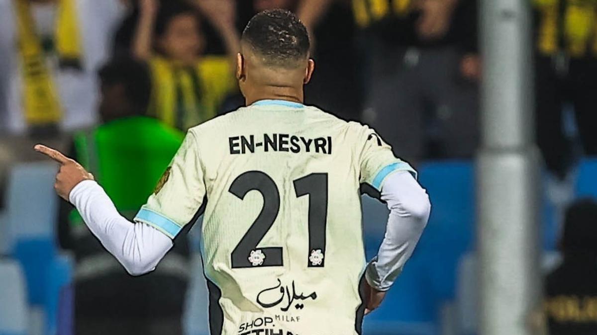 youssef en nesyri al ittihad al riyadh foto�raflar� resimleri