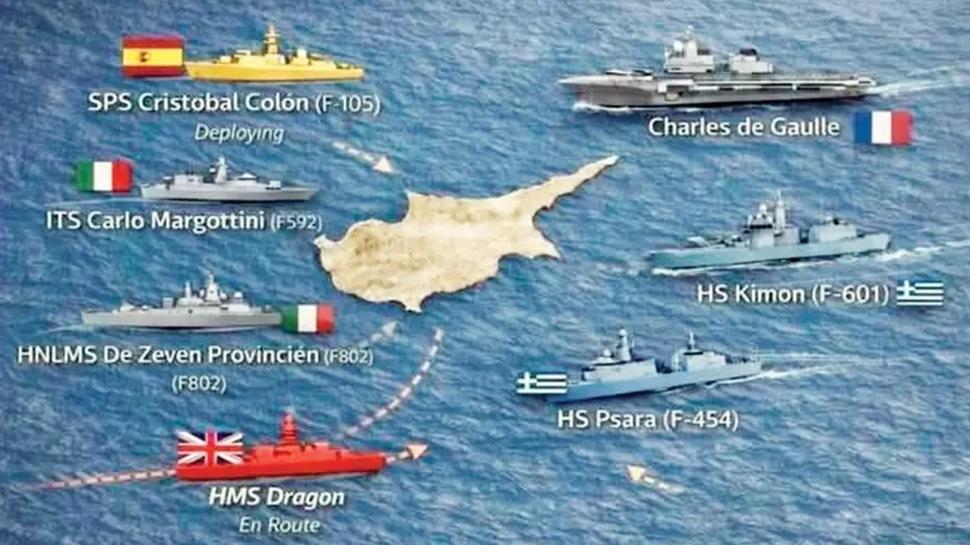 Avrupa'dan Do�u Akdeniz'e askeri y���nak