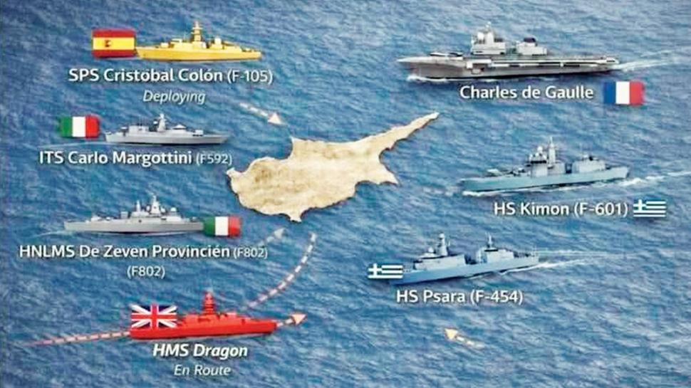 Avrupa'dan Do�u Akdeniz'e askeri y���nak