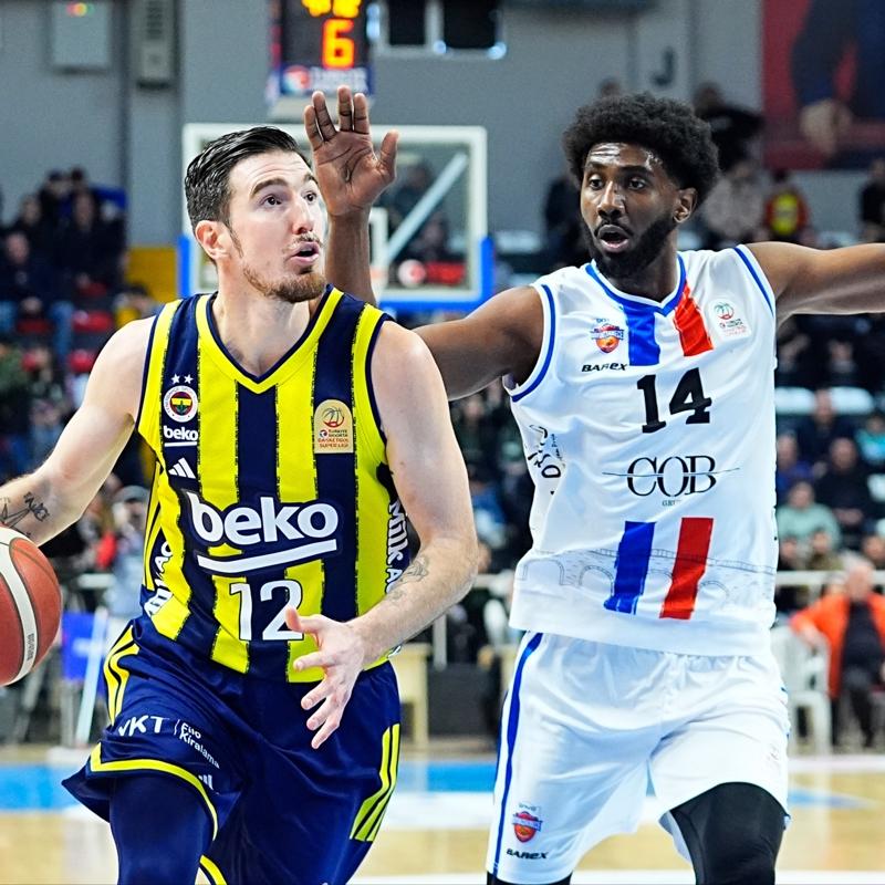 Fenerbah�e Beko'dan ligde �st �ste 10. galibiyet