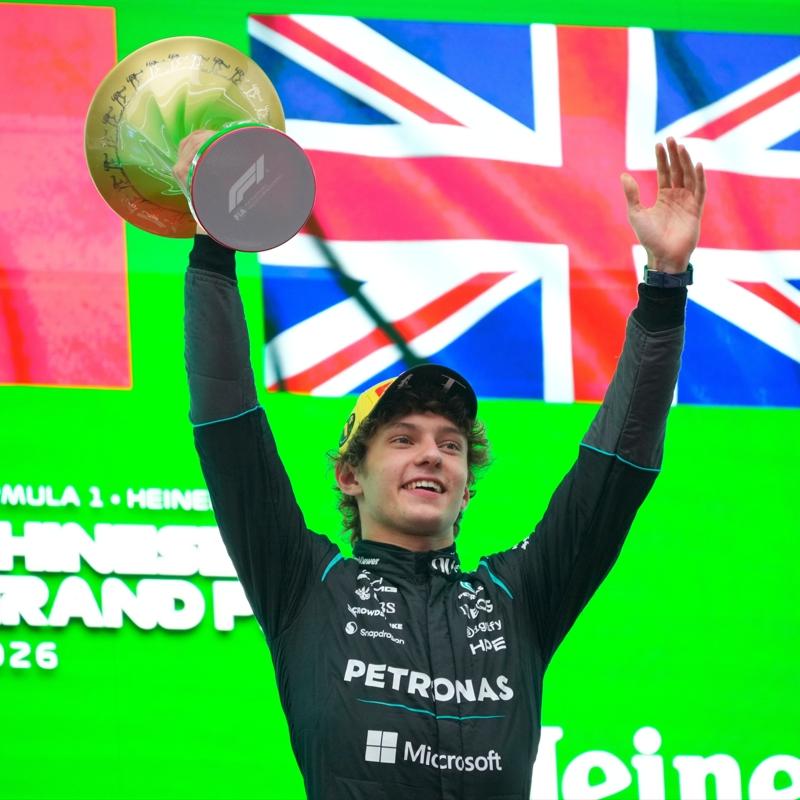 Formula 1 �in GP'sinde kazanan Kimi Antonelli