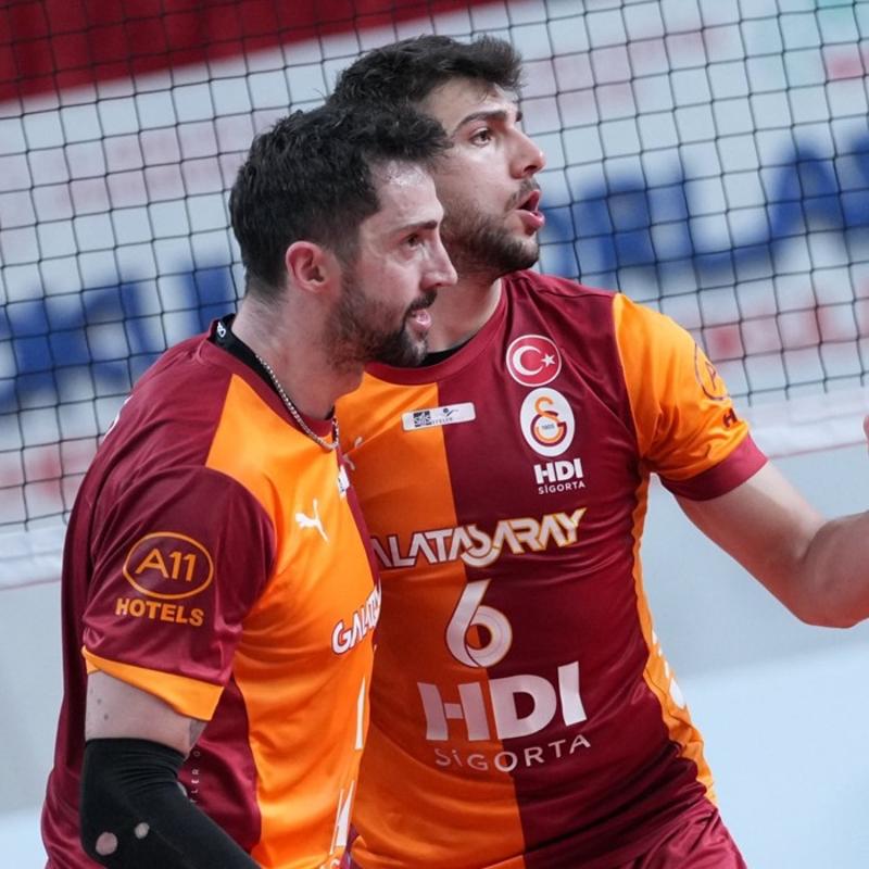 Galatasaray deplasmanda 5 set sonunda kazand�