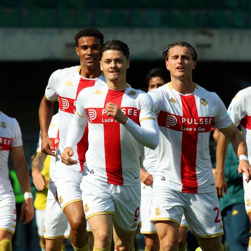 Genoa, Verona deplasman�nda 2 golle kazand�