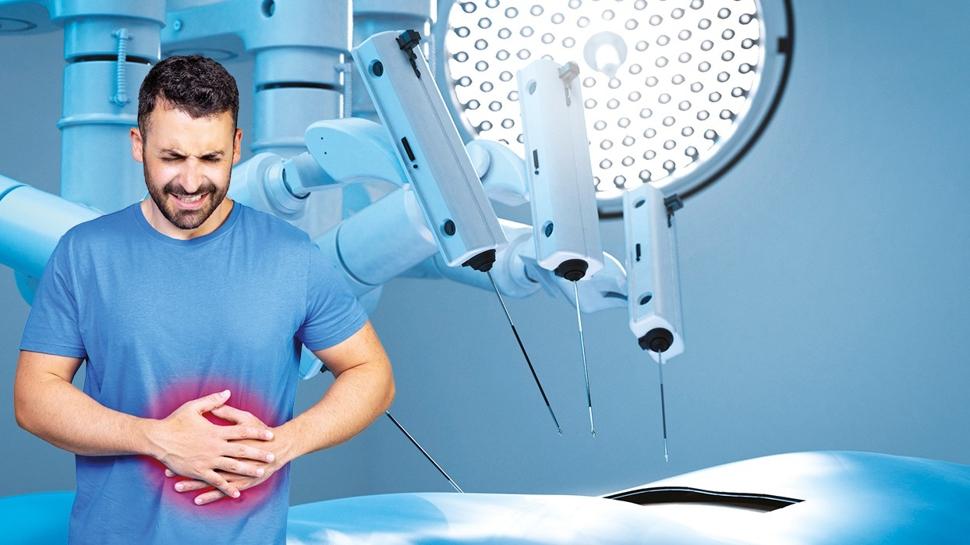 Robotik cerrahiyle a�r�lar az iyile�me h�zl�