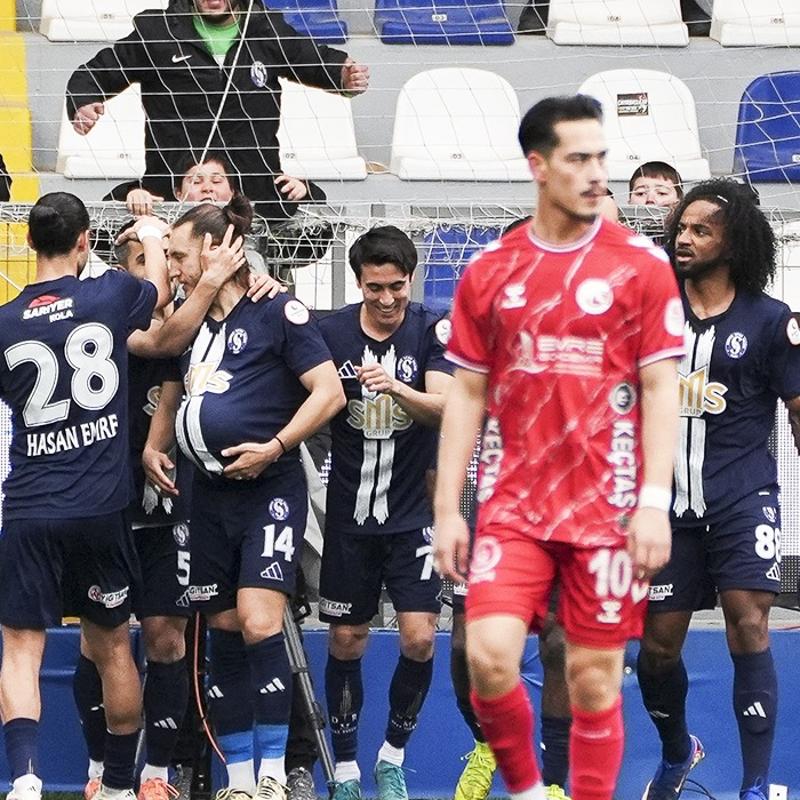 Sar�yer, Ke�i�reng�c�'n� 3 golle ge�ti