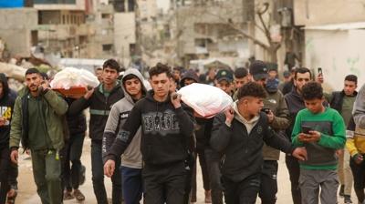 Gazze'de can kayb� 72 bin 239'a y�kseldi