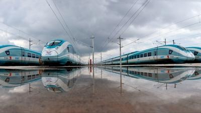 YHT ile 17 y�lda 110 milyon yolcu seyahat etti