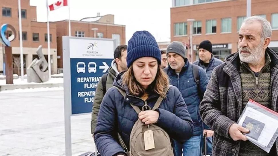 Kanada depremzede vizesini iptal etti: 9 bin T�rk d�n�yor