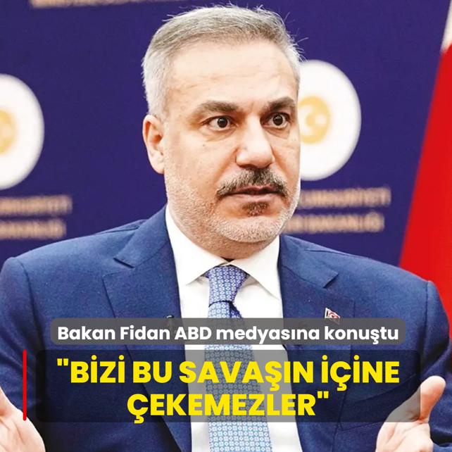 �Bizi bu sava��n i�ine �ekemezler�