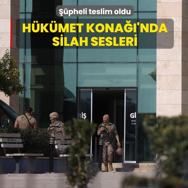 Kepez H�k�met Kona��'nda silah sesleri: Kendisini odaya kilitleyen ��pheli teslim oldu