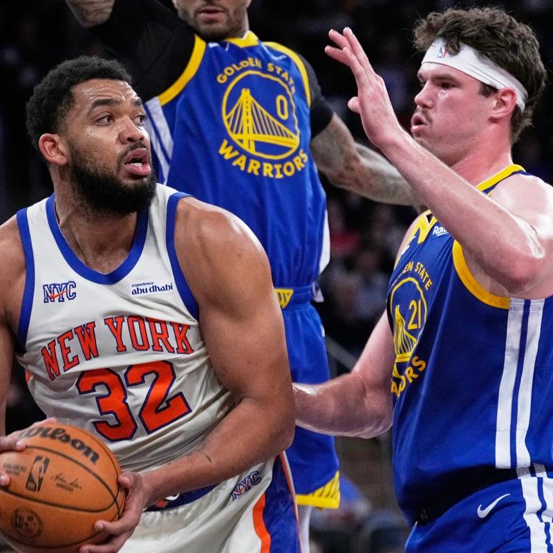 New York Knicks, Golden State Warriors'� 21 say� geriden gelerek yendi