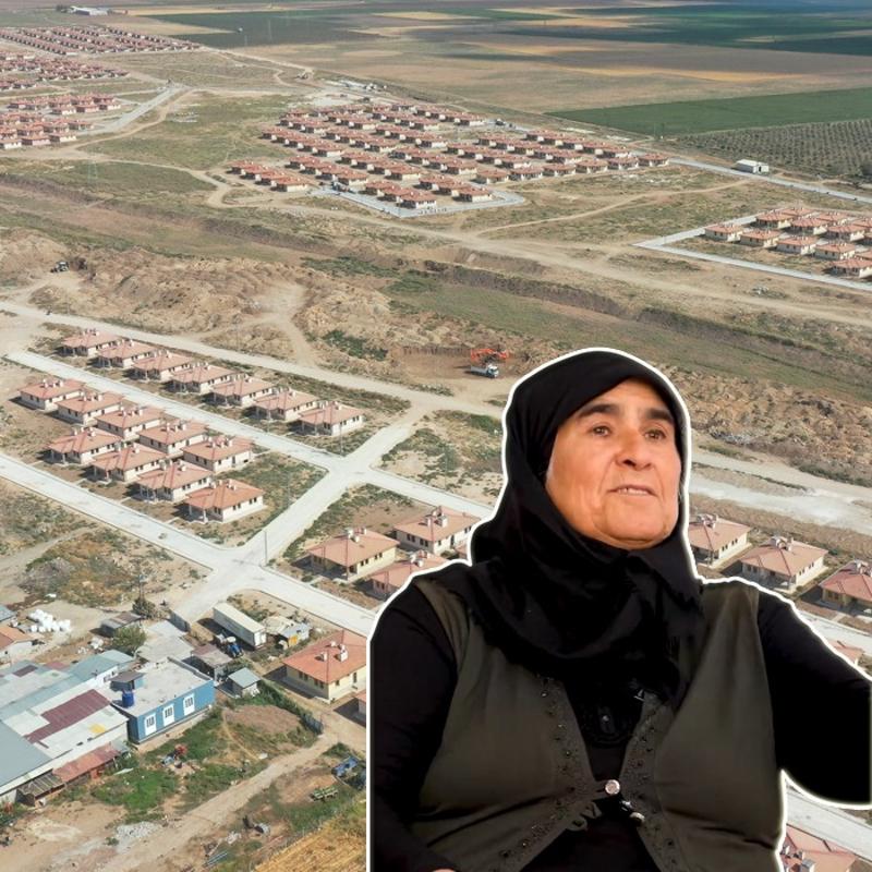 T�rkiye'nin ilk k�rsal uydu kenti: Bu evin benim oldu�una hala inanam�yorum