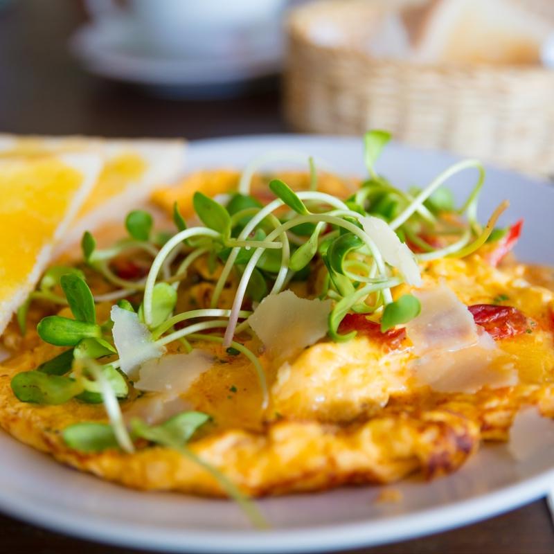 Lokum gibi yumu�ak omlet... Sahurda deneyin